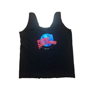 Vintage planet Hollywood miami single stitch tank top XL